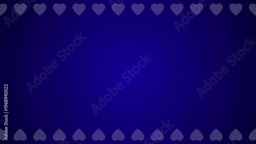 Blue Heart Pattern Animation Background with Gradient for Romantic and Social Media Content
with copy space