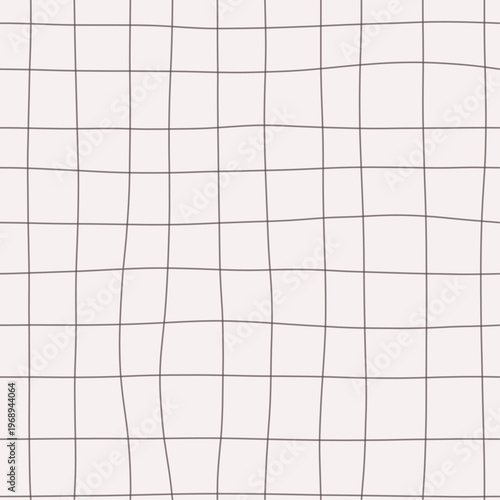 Warm mauve pen strokes forming a loose woven gauze grid across the surface. Seamless dusty mauve hand drawn crosshatch texture. Organic freehand background for handloom textiles and artisan packaging.