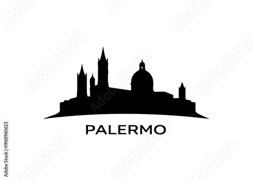 Palermo city skyline
Vector city skyline on a white background
