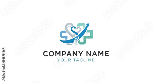 Generic company logo template design.