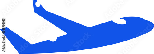 Airplane Taking Off Silhouette