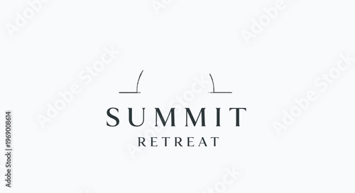 Logo design for a retreat center.