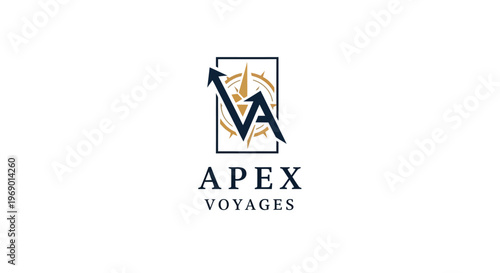 Apex Voyages travel company logo.