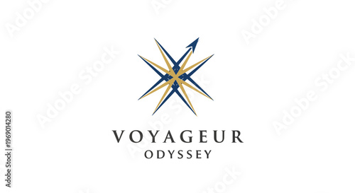 Voyageur Odyssey logo on white background.