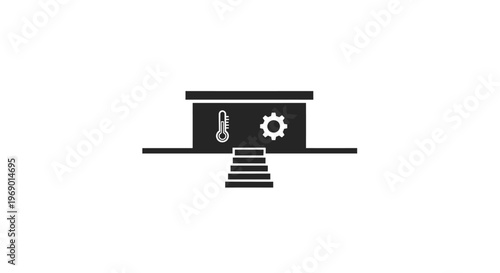 Industrial factory production line machinery.