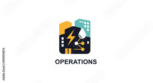 Industrial operations management system logo.