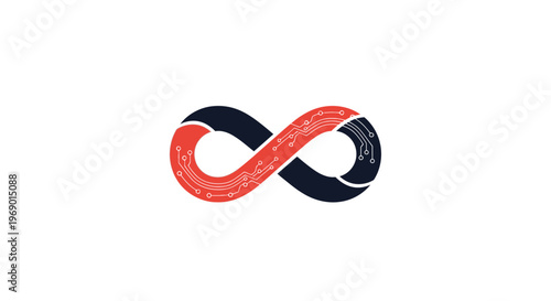 Infinity symbol sign icon logo.