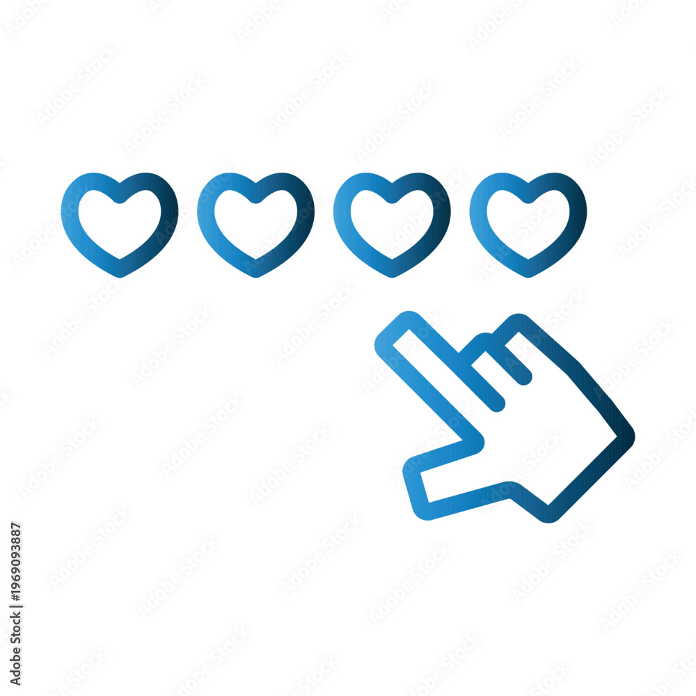 Fototapeta premium Feedback icon design template