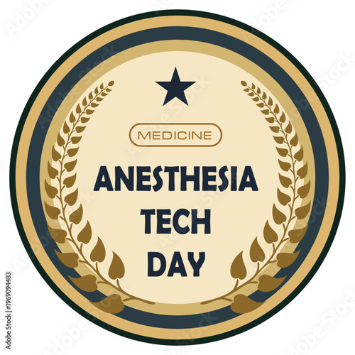 Anesthesia Tech Day sticker