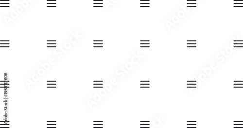 Texture in the form of line groups consisting of horizontal rows.