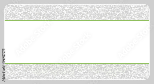 Modern business card design with abstract texture and copy space