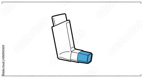 Essential medical device for respiratory health management, providing crucial relief for asthma