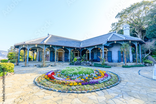 Bild auf Leinwand 初春のグラバー園　長崎県長崎市　Glover Garden in early spring