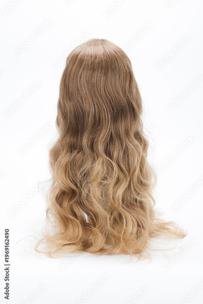 Naklejka premium long hair of a woman