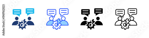 Conflict Resolution Multiple Style Icon Set Collection Pack Web Banner Vector 