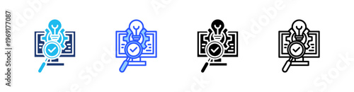 Discovery Multiple Style Icon Set Collection Pack Web Banner Vector 