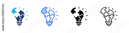 Smart Solutions Multiple Style Icon Set Collection Pack Web Banner Vector 