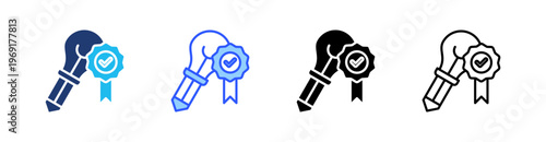 Originality Multiple Style Icon Set Collection Pack Web Banner Vector 