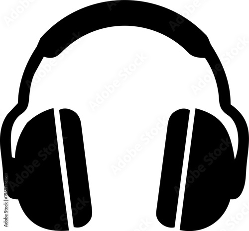 Earmuff Protection Silhouette Icon