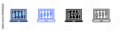 Trend Multiple Style Icon Set Collection Pack Web Banner Vector 