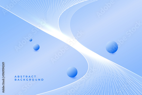 모던한 웨이브 모양의 추상적인 배경