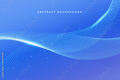 모던한 웨이브 모양의 추상적인 배경