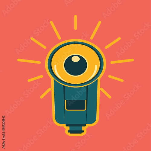 Camera Lens Viewfinder Photography Tool.