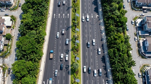 Solar-Powered Road Median Transforming Urban Transportation