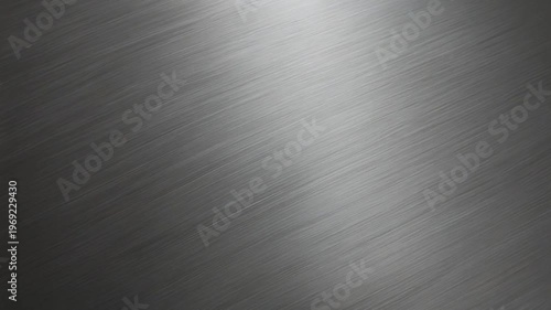 Brushed Metal Texture with Linear Pattern Industrial Minimal Background