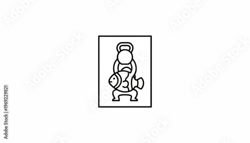 Clownfish Lifting Weights: Fitness, Strength, and Humor