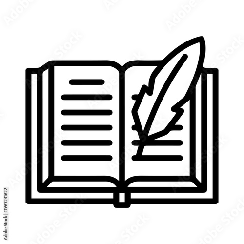 Vector design history book icon style