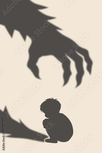 Scared Child: Dysfunctional Parents, Shouting, Fear, Discord & Pain