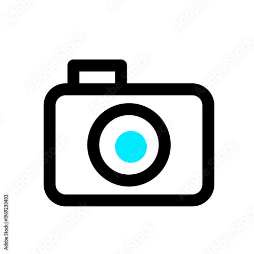 Cyan Dot Essentials: 20 Professional Minimalist Vector Icons