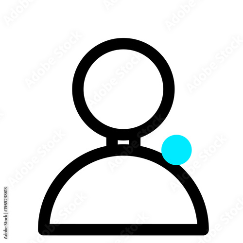 Cyan Dot Essentials: 20 Professional Minimalist Vector Icons