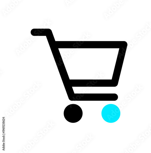 Cyan Dot Essentials: 20 Professional Minimalist Vector Icons