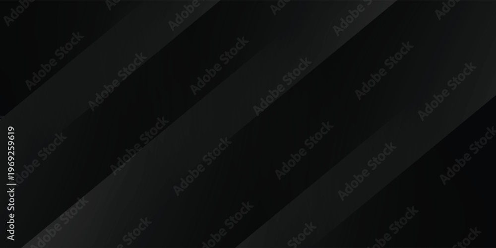 Obraz premium Modern black white abstract background. Minimal. Gradient. Dark grey banner with geometric shapes, lines, stripes, triangles. Design. Futuristic. Cut paper or metal effect.vector eps10