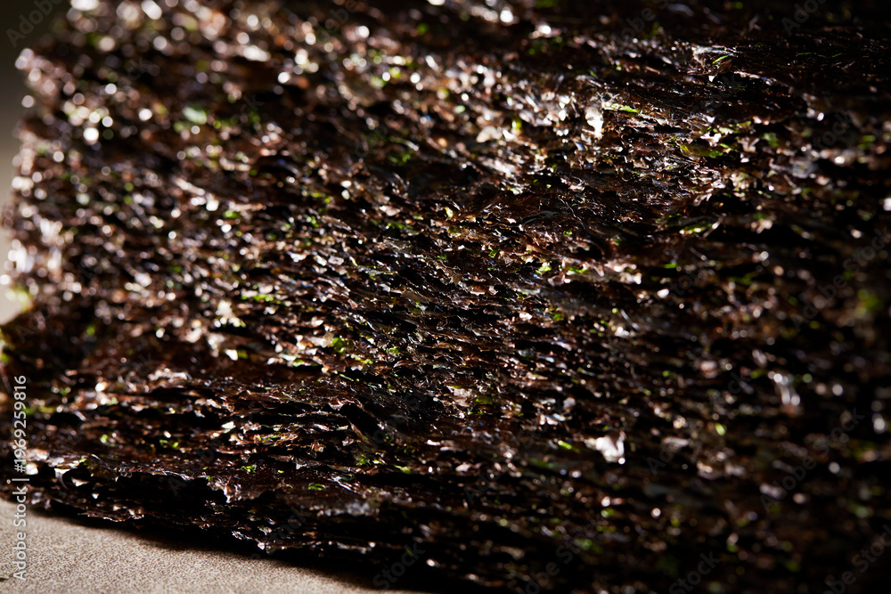 Fototapeta premium dried laver, dried seaweed, food ingredients