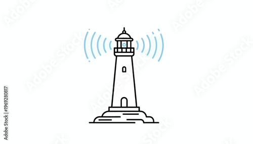 Lighthouse Beacon Signal