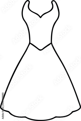 Luxurious strapless ball gown with a fitted bodice and a dramatically full voluminous skirt