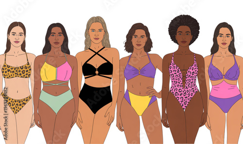 Colorful collection of felt crafting supplies with scissors and needles isolated on transparent background