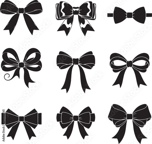 Set of bows