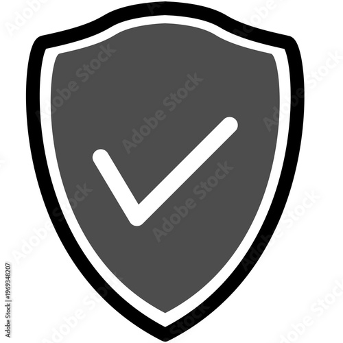 protection shield guarantee icon