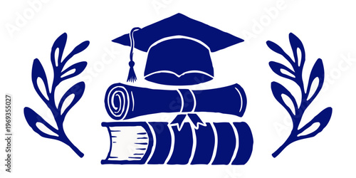 Hand drawing house with feather vector illustration icon design symbol sign logo art concept.