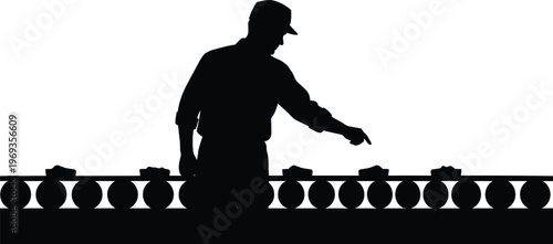 Chess player in silhouette a moment of strategic thought and focused gameplay