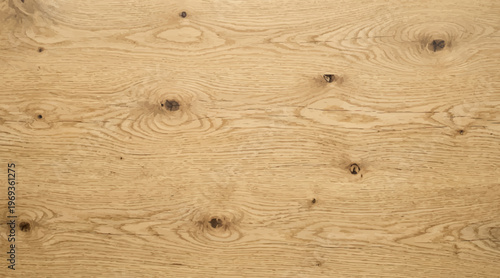 Close Up Light Tan Wooden Surface with Natural Grain Pattern and Knots