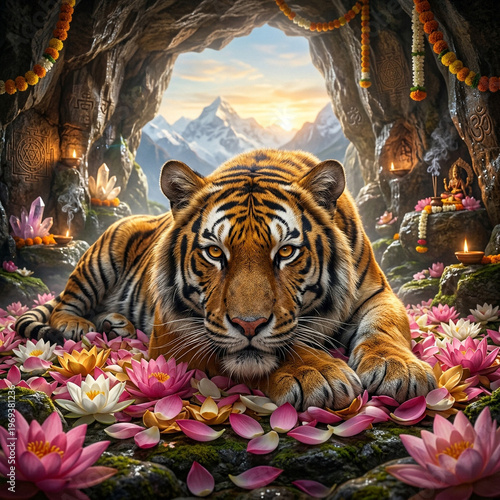Majestic Royal Bengal Tiger...