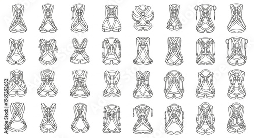 Collection of Diamond Cut Facet Diagrams.