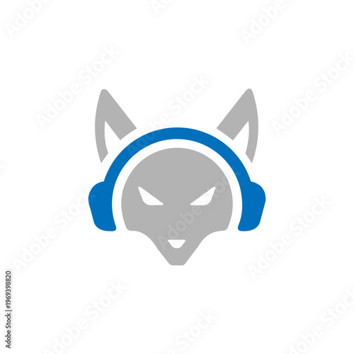 A powerful and aggressive minimalist logo in slate grey, depicting a swooping eagle or falcon in profile.