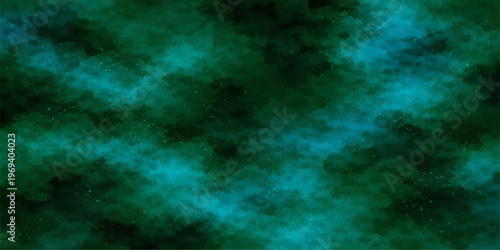 Abstract ethereal depiction of nebulous clouds forming an exquisite design. A mesmerizing view of a mystical nebula, its colors intertwining gracefully.