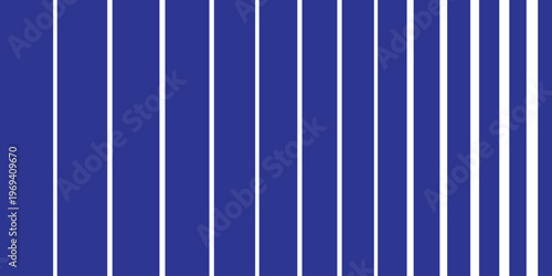 Background with vertical blue and white stripes. Blue white striped background design texture for fabrics, textile, interior, package, marine design. Vector illustration.